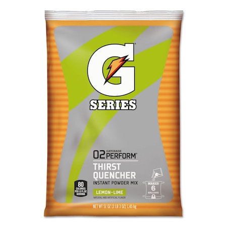 Gatorade Original Powdered Drink Mix, Lemon-Lime, 51oz Packets, PK14 03967